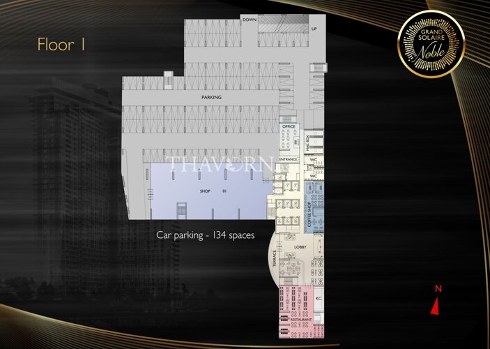 Floor plans Grand Solaire Noble 1