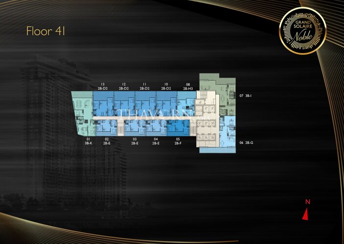 Floor plans Grand Solaire Noble 23