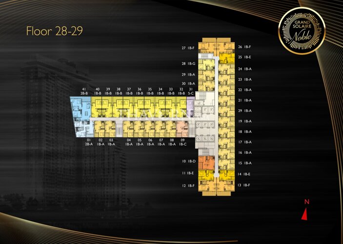 Floor plans Grand Solaire Noble 13