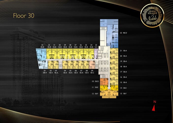 Floor plans Grand Solaire Noble 14