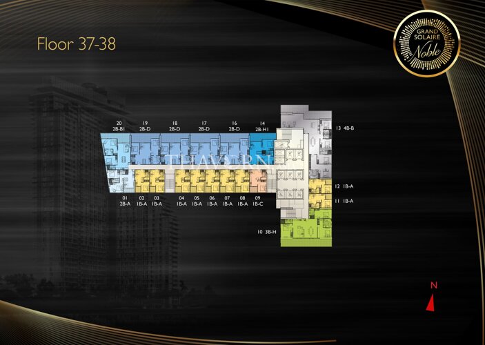 Floor plans Grand Solaire Noble 20