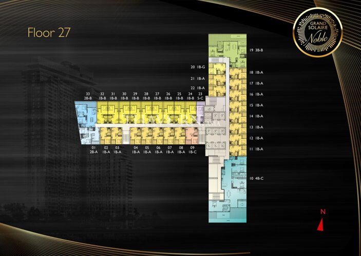 Floor plans Grand Solaire Noble 12