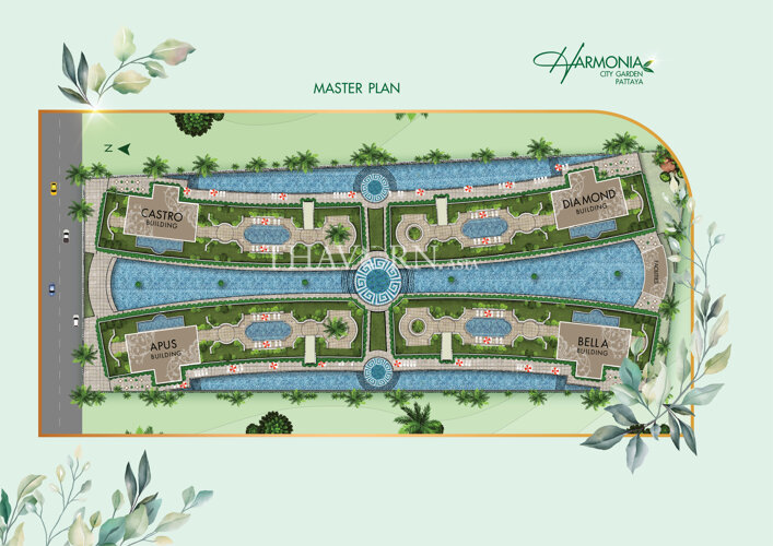 Floor plans Harmonia City Garden 0