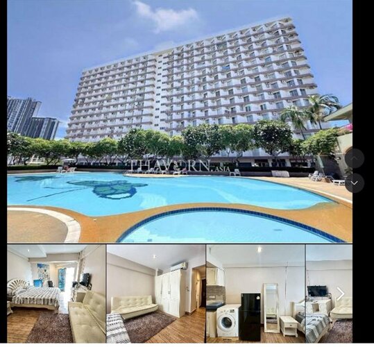 photo flat Jomtien beach condominium