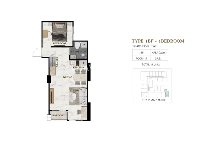 1 Bedroom-BF