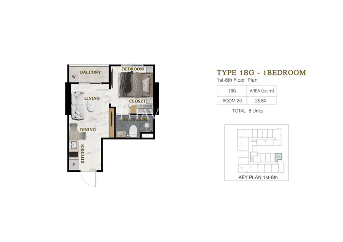 1 Bedroom-BG