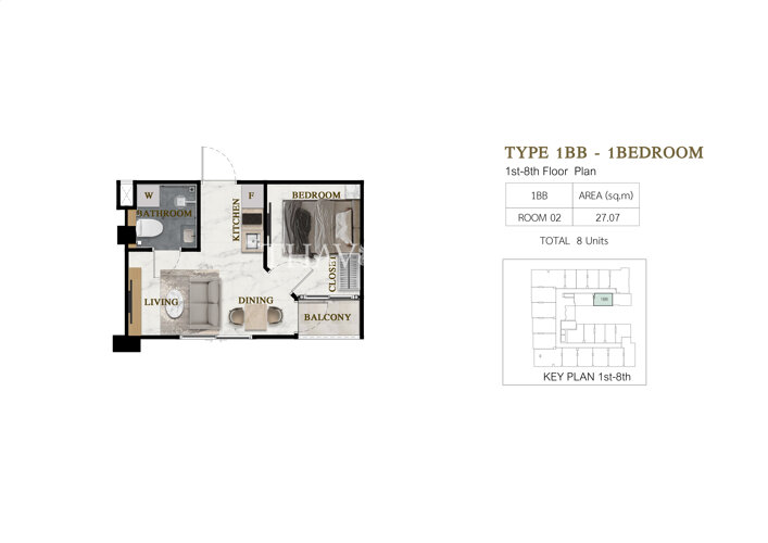 1 Bedroom-BB