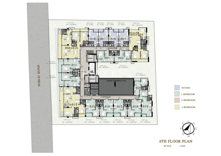 Floor plans Siam Oriental Beach 3