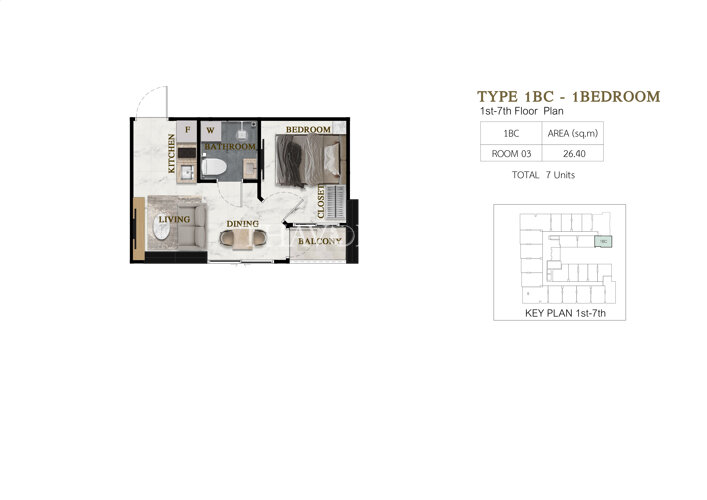 1 Bedroom-BC