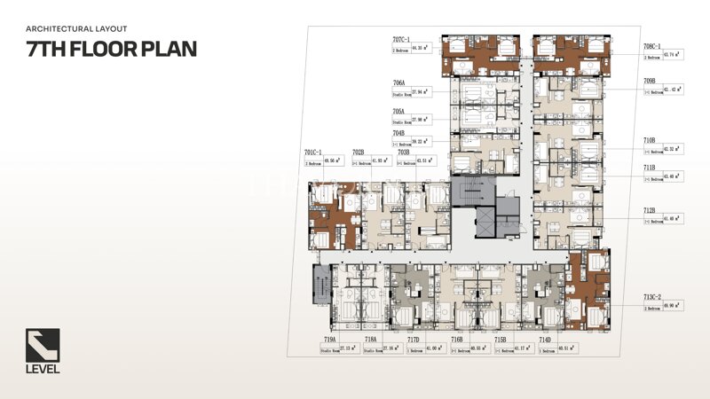 Floor plans Level Pratumnak 6
