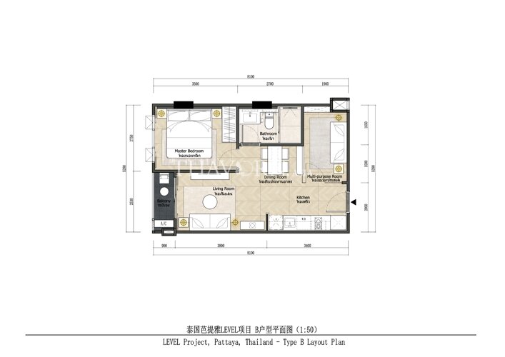 Layout #2 Level Pratumnak