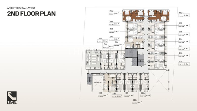 Floor plans Level Pratumnak 1