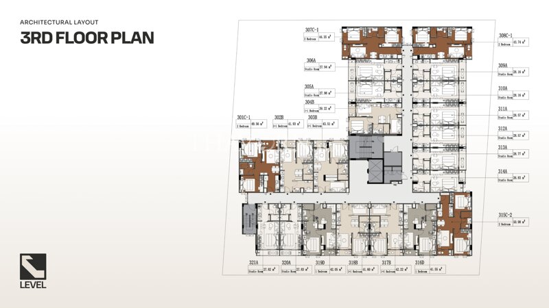 Floor plans Level Pratumnak 2
