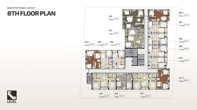 Floor plans Level Pratumnak 7