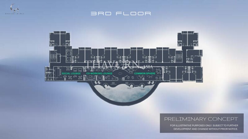 Floor plans เอ็มบาสซี เวิลด์ คอนโด 4