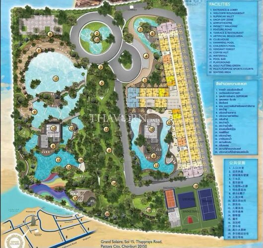 1 bedroom 29 m², Grand Solaire Pattaya