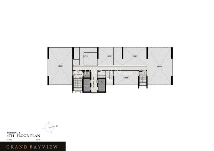 Floor plans แกรนด์เบย์วิวคอนโดมิเนียม คอนโด 20