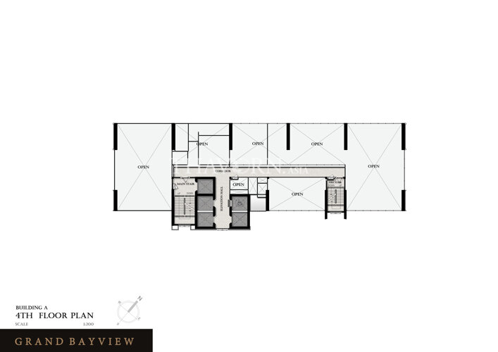 Floor plans แกรนด์เบย์วิวคอนโดมิเนียม คอนโด 3