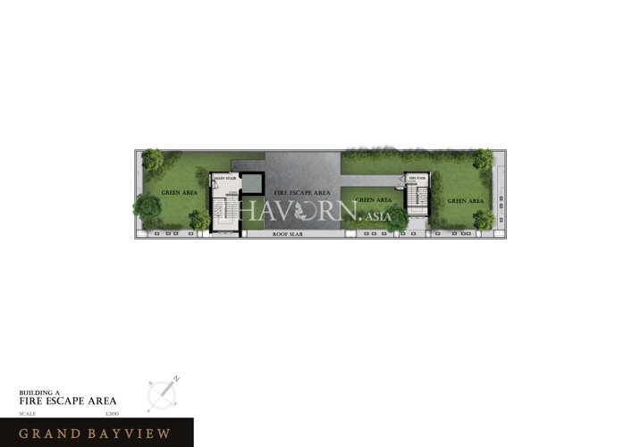Floor plans แกรนด์เบย์วิวคอนโดมิเนียม คอนโด 16