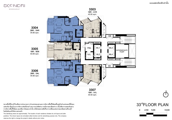 Floor plans Soondri Wongamat 9