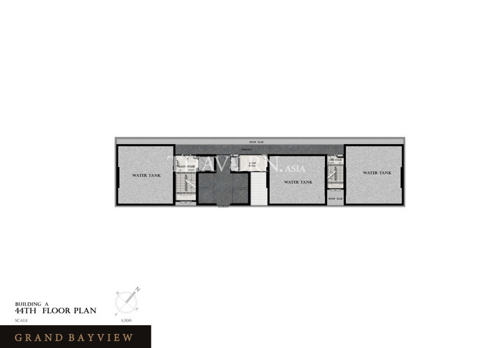 Floor plans แกรนด์เบย์วิวคอนโดมิเนียม คอนโด 15