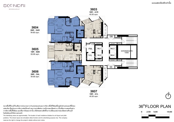 Floor plans Soondri Wongamat 12