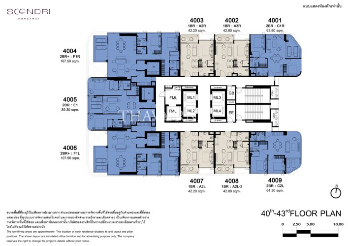 Floor plans Soondri Wongamat 14