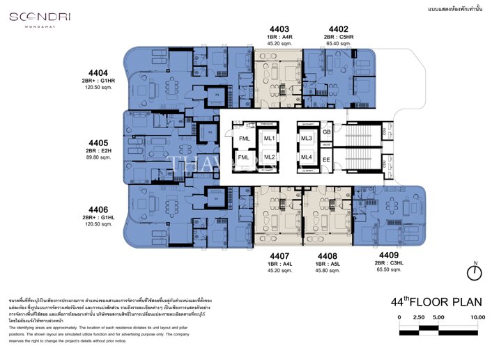 Floor plans Soondri Wongamat 15