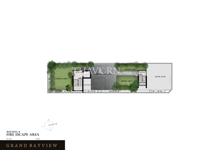 Floor plans แกรนด์เบย์วิวคอนโดมิเนียม คอนโด 33