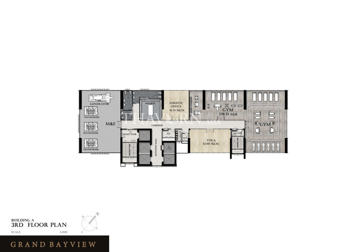 Floor plans แกรนด์เบย์วิวคอนโดมิเนียม คอนโด 2
