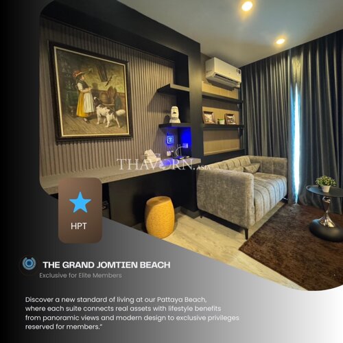 1 спальня 24.78 м², ЖК The Grand Jomtien Beach