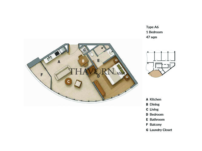 Layout #6 Elegance Residence