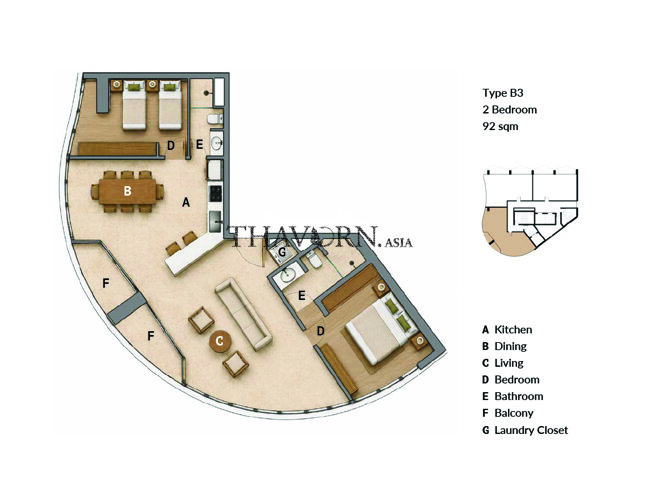 Layout #9 Elegance Residence