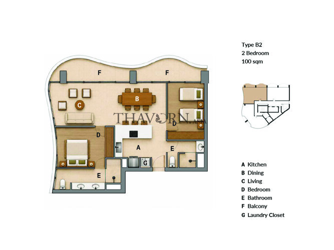 Layout #8 Elegance Residence