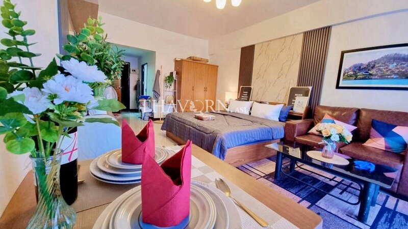 studio 39 m², Yensabai Condo