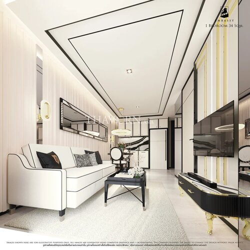 Condo for sale 1 bedroom 33 m² in Embassy Pattaya, Pattaya